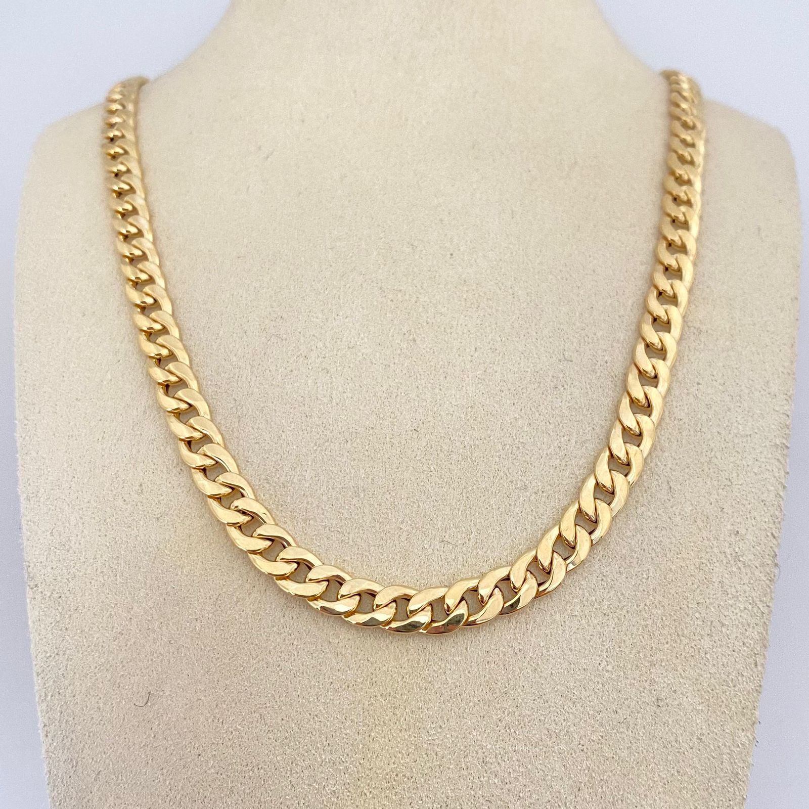 Cadena It cubana broche especial Oro amarillo 18k +1 / 13,0 Gr / 5,6 mm / 60 Cm